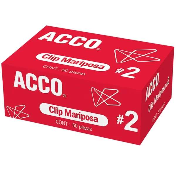 Clips Mariposa #2 ACCO