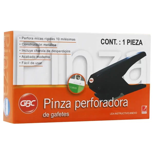 Pinza Perforadora para Gafetes GBC