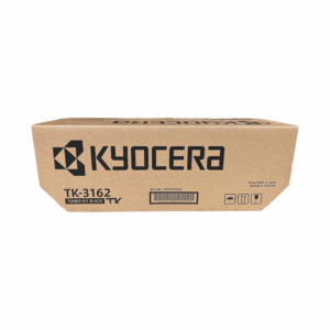 Tóner negro Kyocera TK-3162 original compatible con impresoras ECOSYS, ideal para impresiones de alto volumen y calidad profesional.