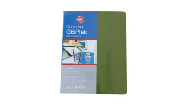 cubiertas-gbcplak-verde-tamano-carta-50-piezas