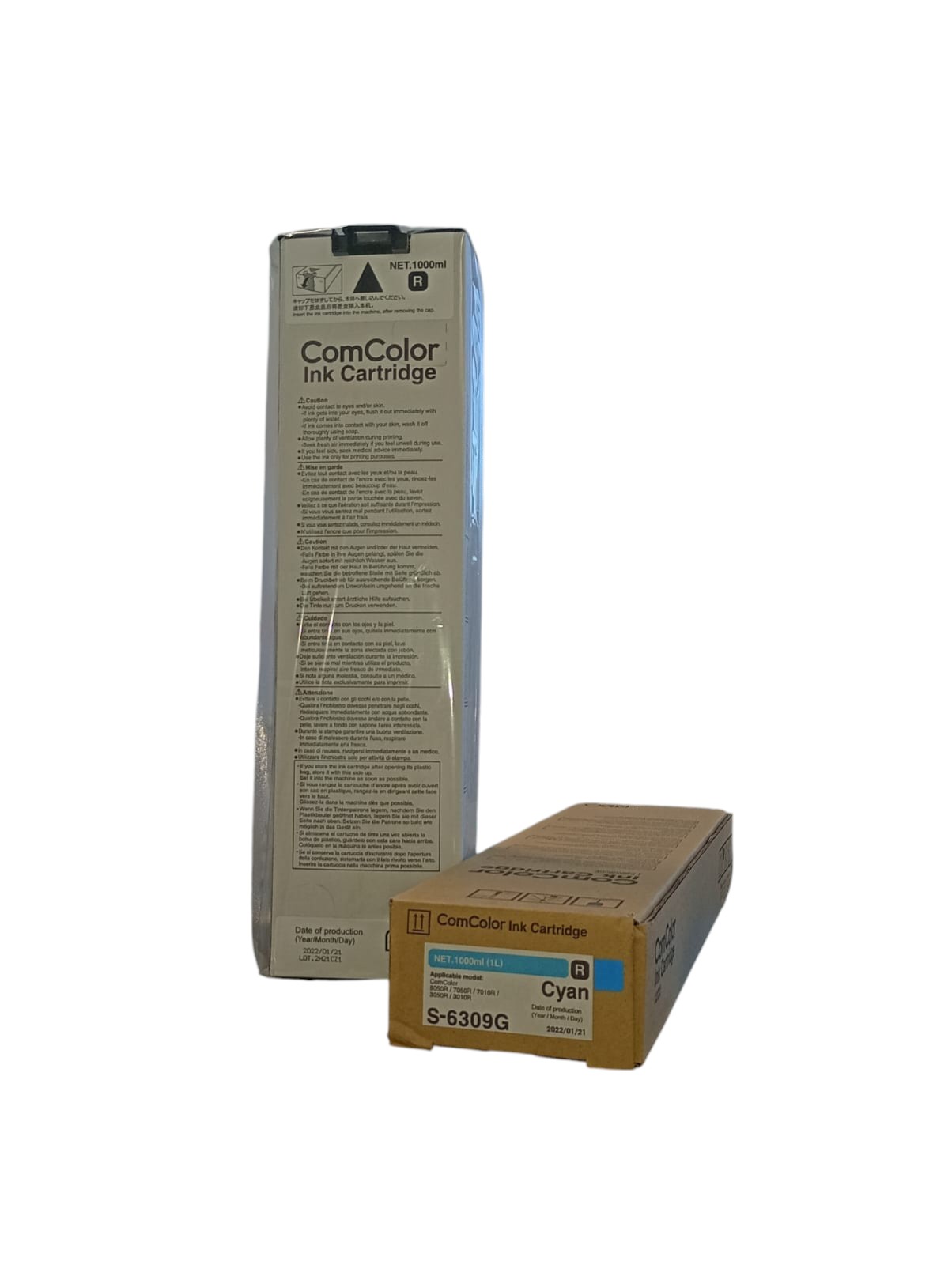 Tinta RISO ComColor R Cyan S-6309G