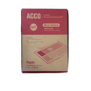 Mica Térmica ACCO Carta 10 Mil C/50 (P7252)