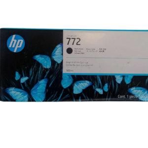 Cartucho de Tinta HP 772 Negro Mate de 300 ml (CN635A)